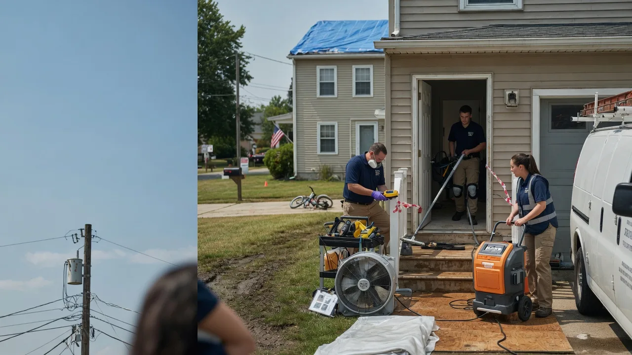 Water Damage Repair in Pittsford, MI near me